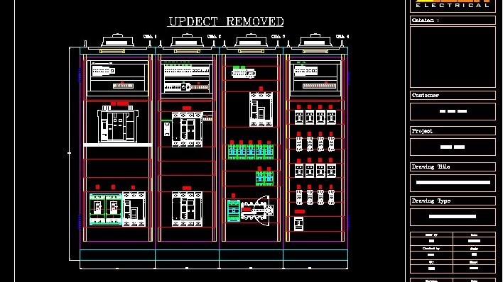 Panel Listrik, Updect Removed, Electrical SLD