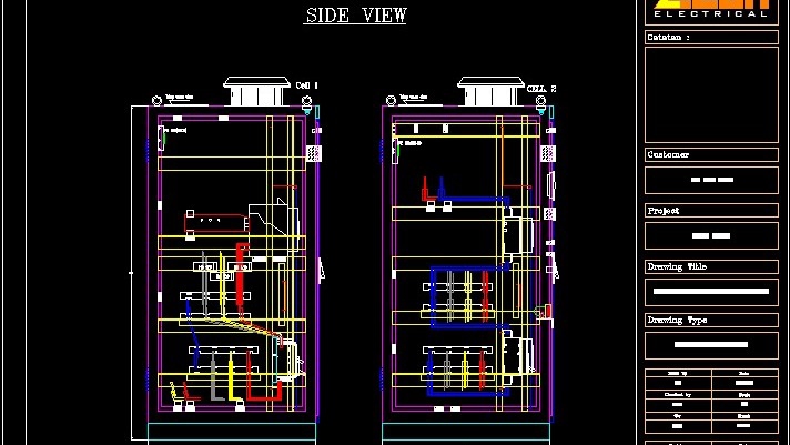 Autocad Electrical, Panel Maker, Kontruksi