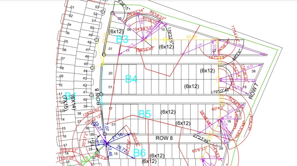 Mapping area pada proyek perumahan