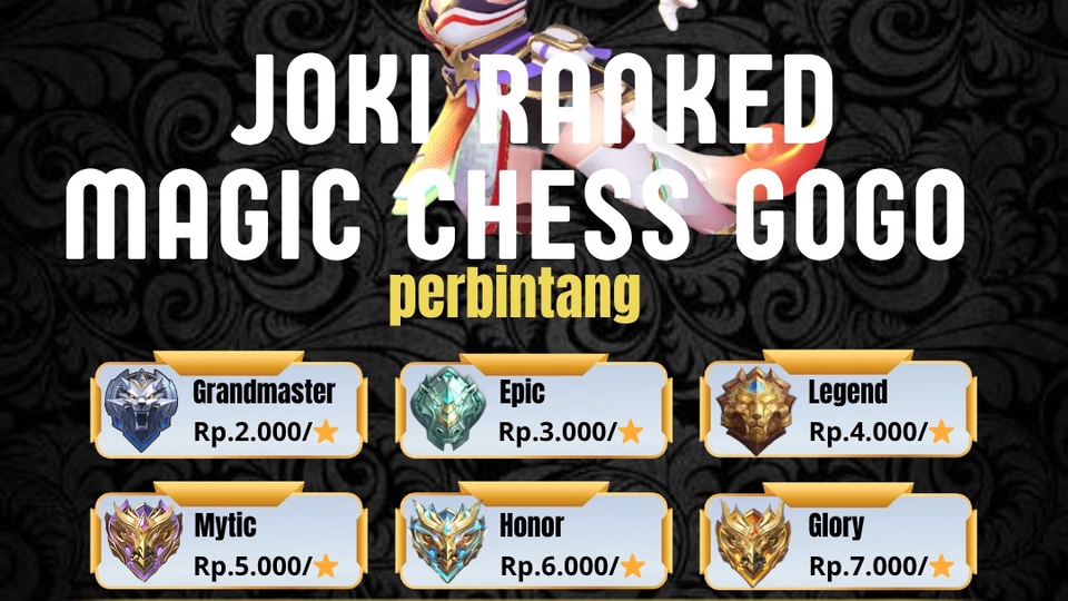 Jasa Joki dan Partner Games Online - Joki MCGG RuiJoki