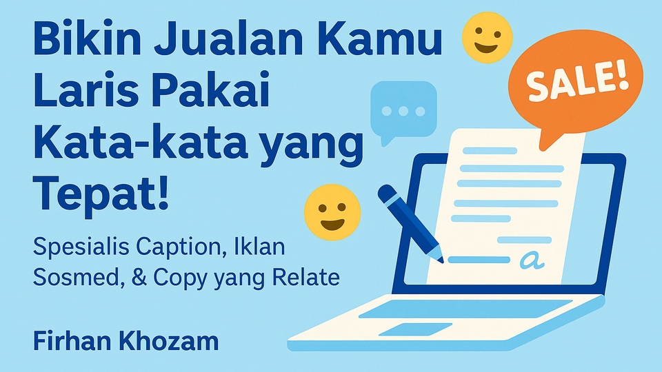 Jasa Penulisan Skripsi, Thesis, dan Proposal - Jasa Copywriting Iklan & Caption yang Bikin Jualan Makin Laris!