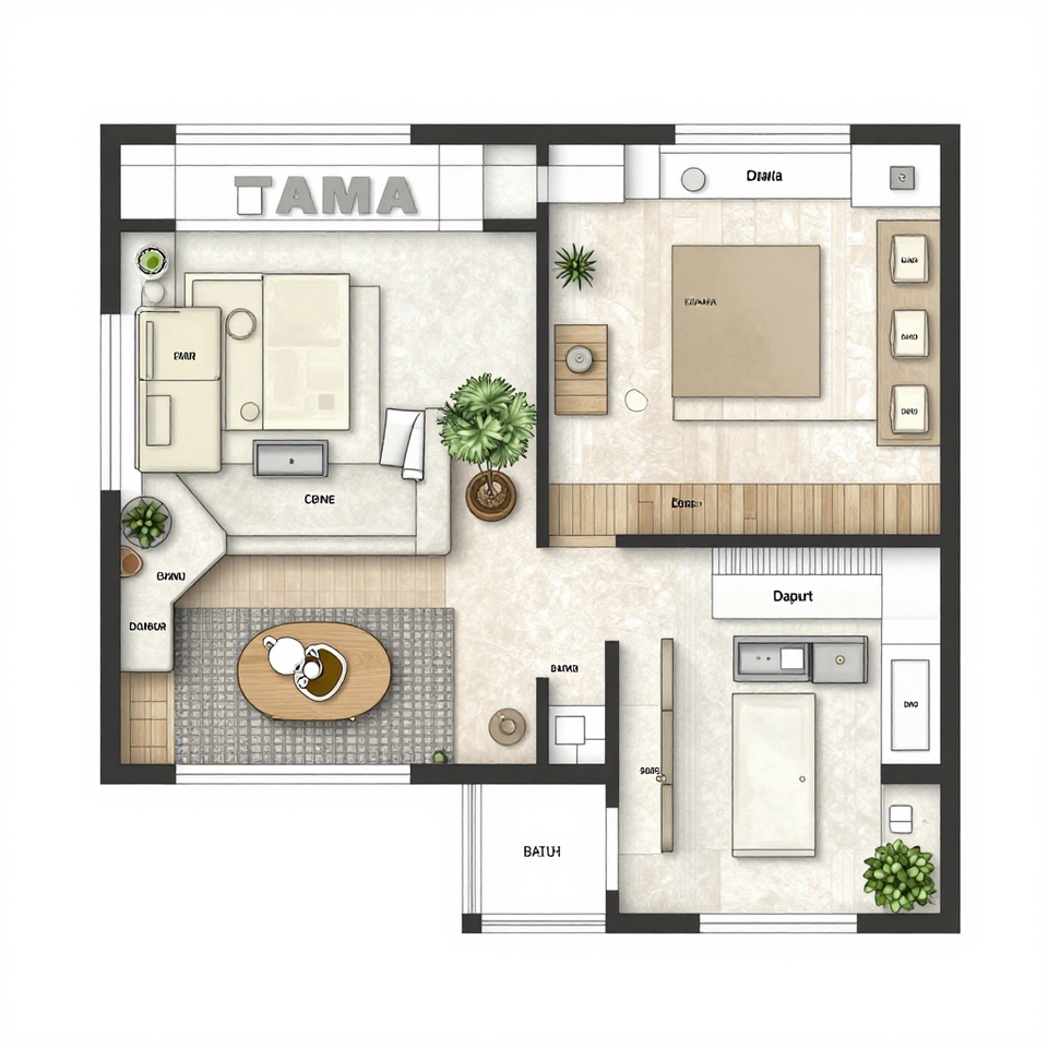 3D Rendering - Jasa 3D Modeling & Cinematic Rendering Arsitektur Premium (Eksterior & Interior) - 5