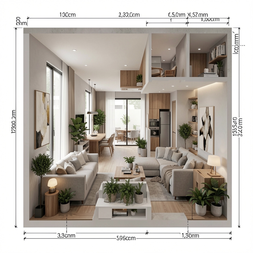 3D Rendering - Jasa 3D Modeling & Cinematic Rendering Arsitektur Premium (Eksterior & Interior) - 2