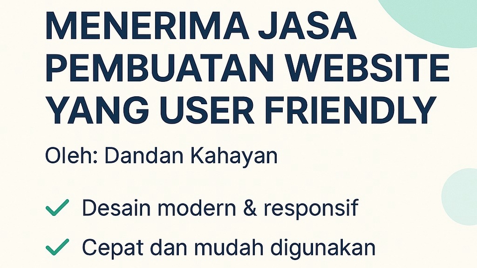 Jasa pembuatan website dengan teknologi html, css, tailwind css, JavaScript, node js dan express