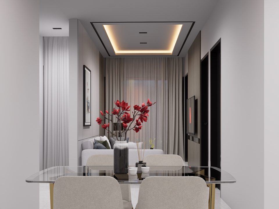 3D & Perspektif - Desain Interior 3D Custom & Fungsional - 23