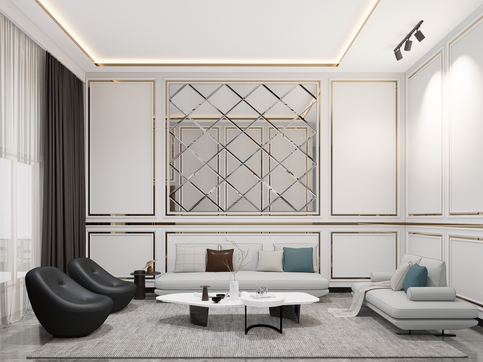 3D & Perspektif - Desain Interior 3D Custom & Fungsional - 3