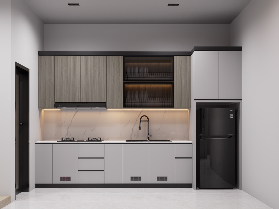 3D & Perspektif - Desain Interior 3D Custom & Fungsional - 24