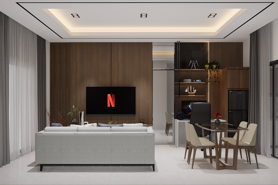 3D & Perspektif - Desain Interior 3D Custom & Fungsional - 14