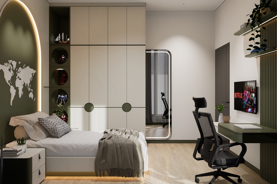 3D & Perspektif - Desain Interior 3D Custom & Fungsional - 6