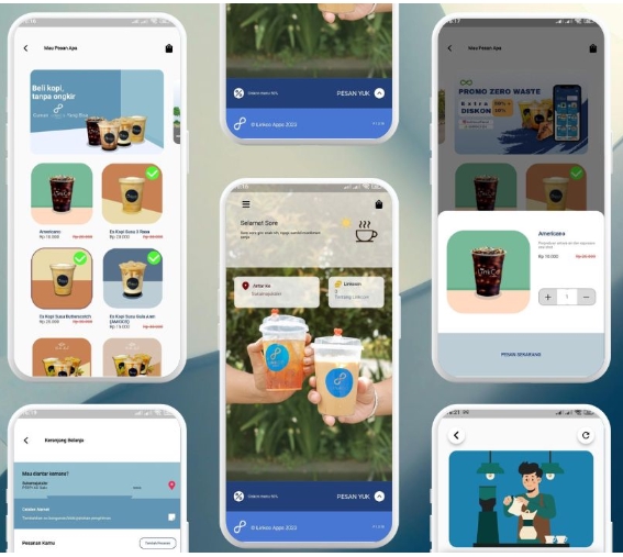 Aplikasi Ponsel - Pembuatan Aplikasi Pemesanan Makanan Online Berbasis Lokasi bisa Custom - 2