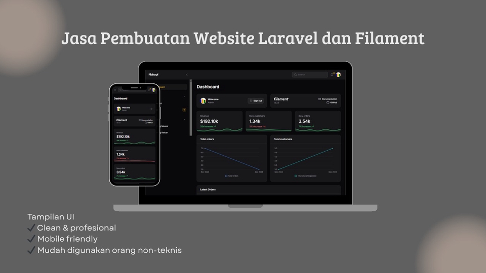 Jasa Pembuatan Website Sales Mobil - Jasa Pembuatan Website Laravel dan Filament