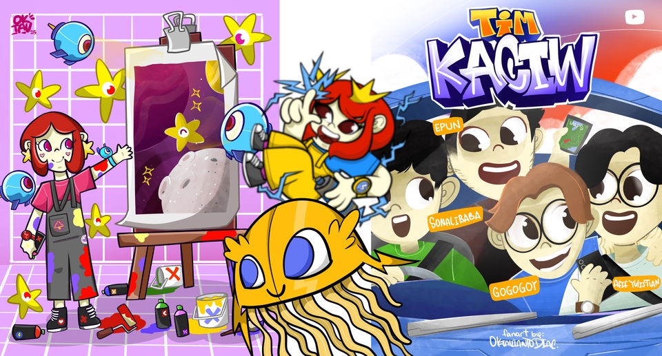 Gambar dan Ilustrasi - Ilustrasi Kartun Lucu dan Menarik untuk Buku Anak dan Lainya - 13