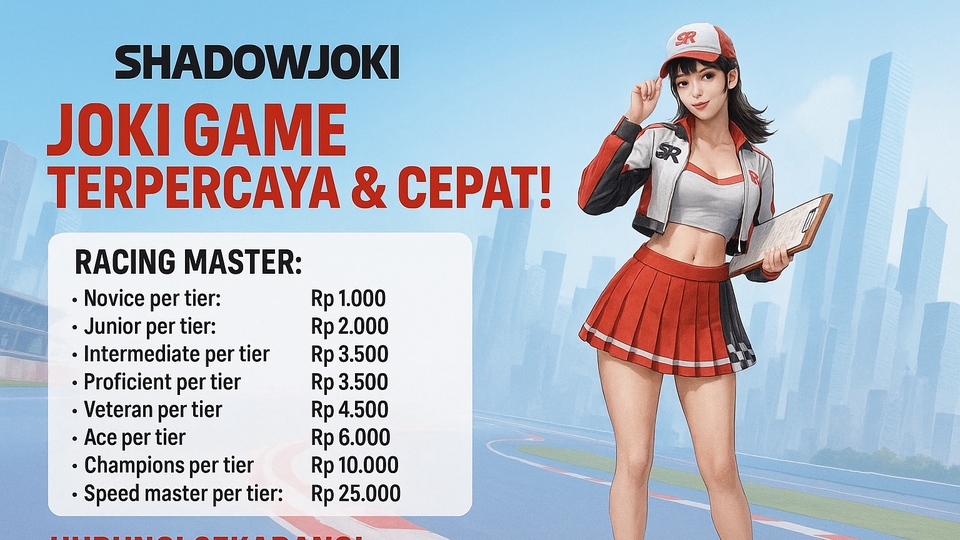 Jasa Joki dan Partner Games Online - Jasa Joki game racing master