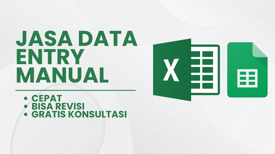 Jasa Input Berbagai Jenis Data Entry Online - Jasa Entry Data Manual – Excel & Spreadsheet Sesuai Request