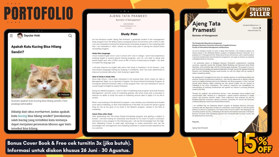 Penulisan Buku - Jasa Penulisan Buku dan E-book (Buku digital Non fiksi, laporan, artikel, jurnal)  - 3
