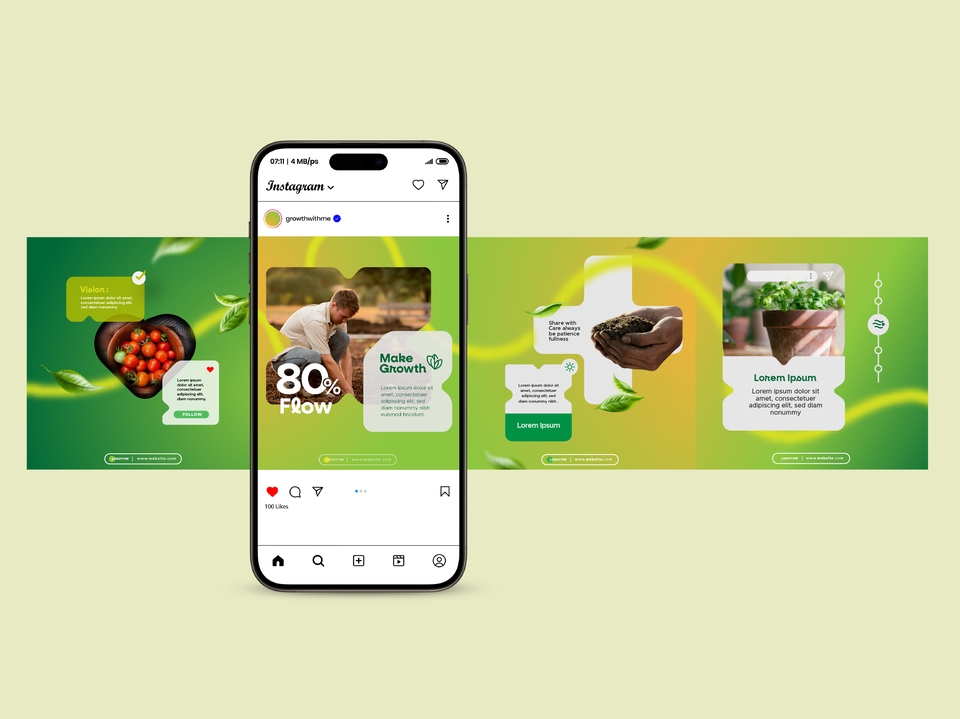 Banner Online - Desain Media Sosial Feed/Post Instagram Dalam 24 Jam - 6