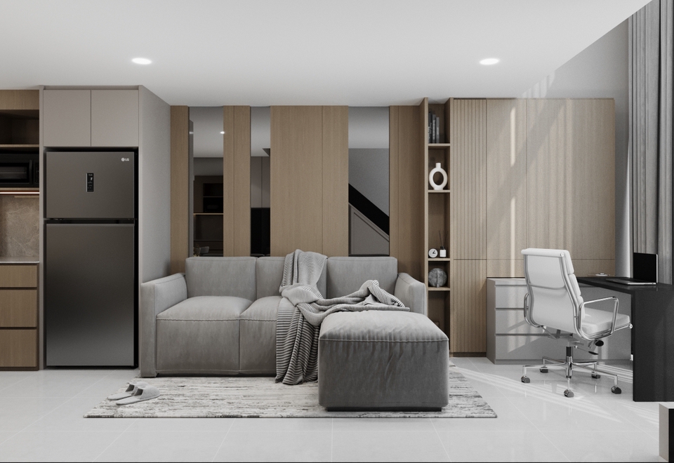 Interior - Design 3D and Rendering Interior - Exterior - 5