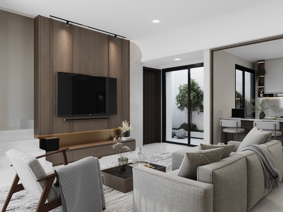 Interior - Design 3D and Rendering Interior - Exterior - 6