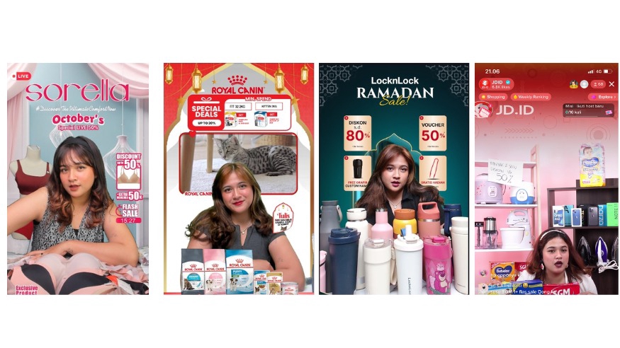 Jasa Freelance Host Live Streaming TikTok & Shopee - Host Livestreaming