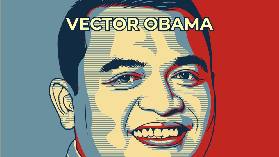 Jasa Desain Vector Kreatif dan Resolusi Tinggi - VECTOR OBAMA