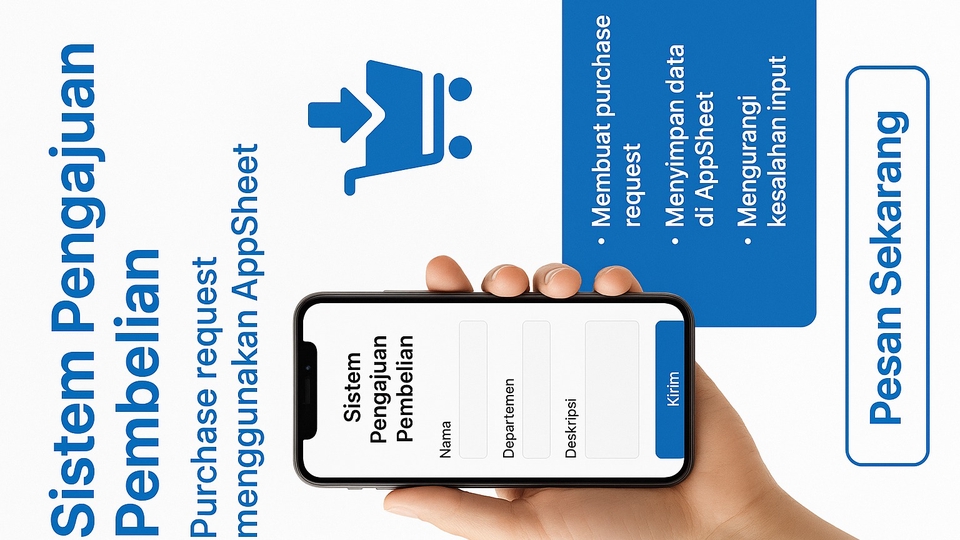 Jasa Pembuatan Aplikasi Mobile Profesional - Sistem Pengajuan Pembelian (Purchase Request)