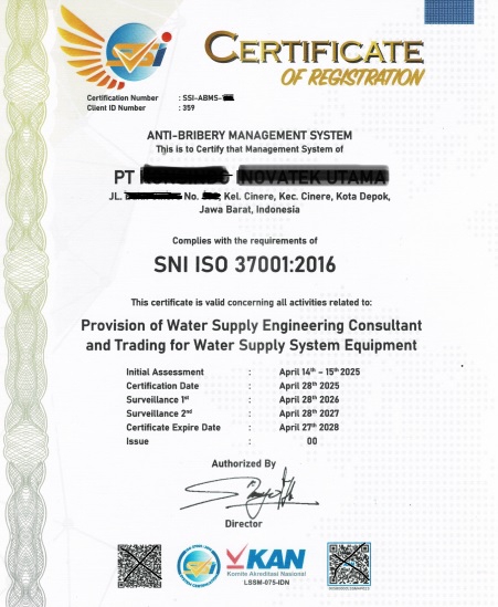 Jasa Lainnya - ISO 37001 Versi KAN dan Non KAN - 2