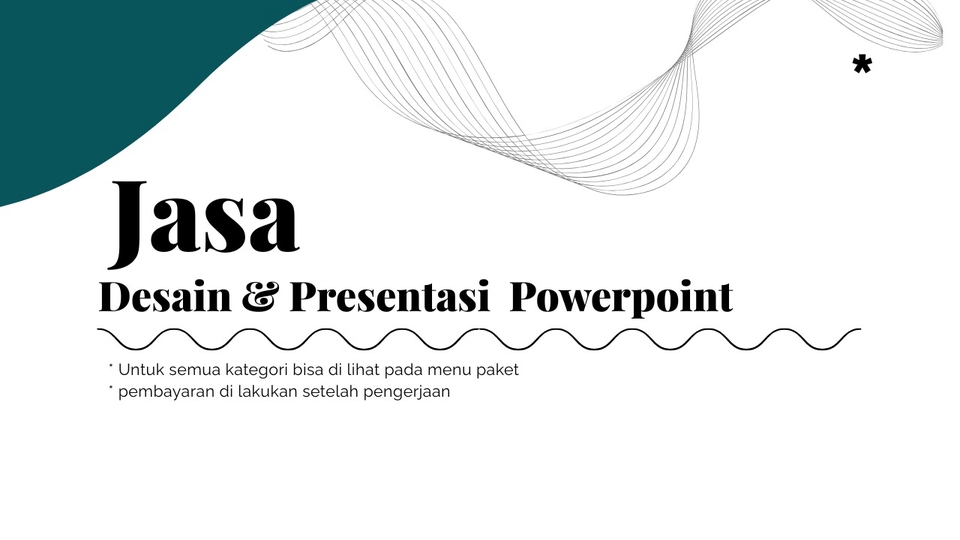 Jasa Pembuatan Desain Presentasi Profesional