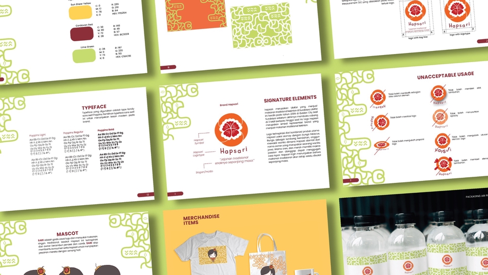 Jasa Desain Corporate Identity / Brand Identity - Desain Brand Guidelines Fungsional