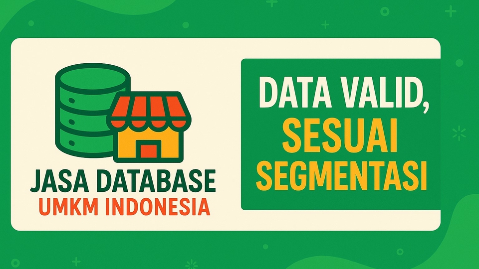 Jasa Pembuatan Database / Desain Database - Data Base UMKM Indonesia