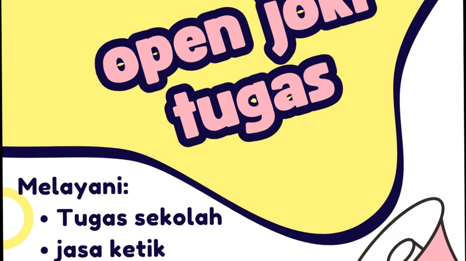 Hai kami disini melayani jasa ketik ya kak baik bentuk pdf maupun word dengan harga yang terjangkau