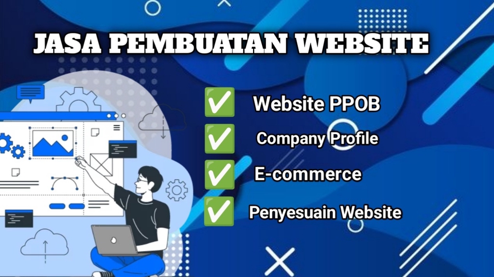 Layanan pembuatan website,fix bug dll...