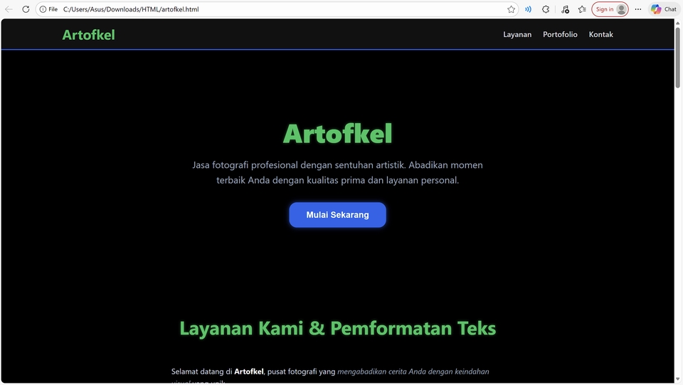Desain Web - Design Grafis - 3