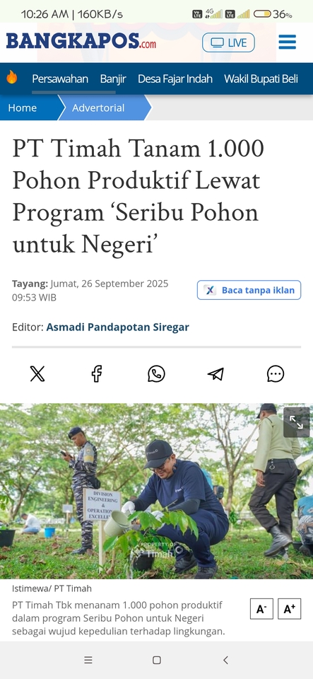 Press Release - Jasa Publikasi Artikel Media Online dan Cetak Nasional/Daerah - 5