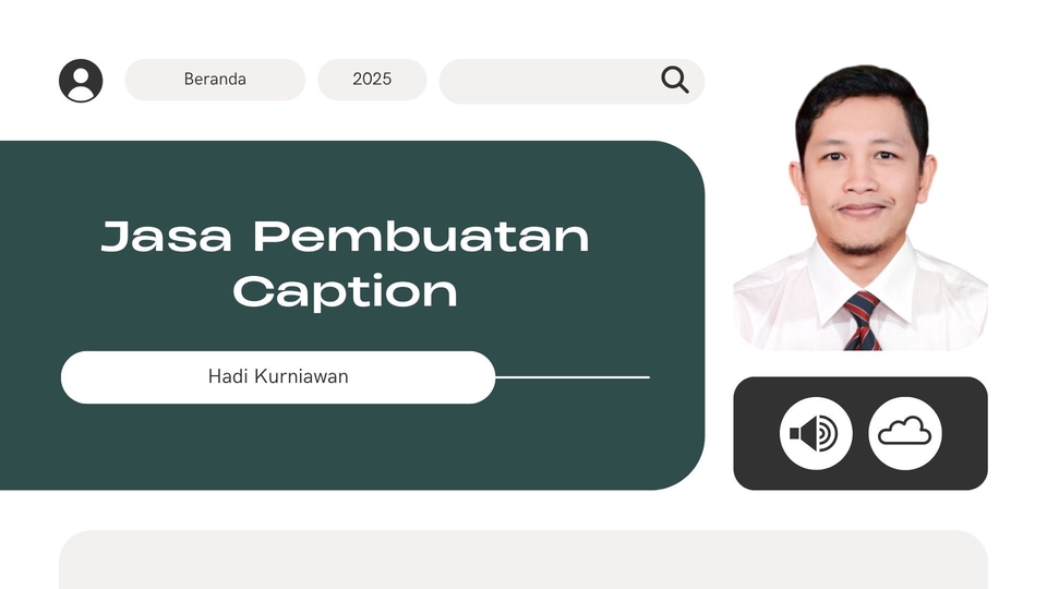 Jasa pembuatan caption Media sosial
