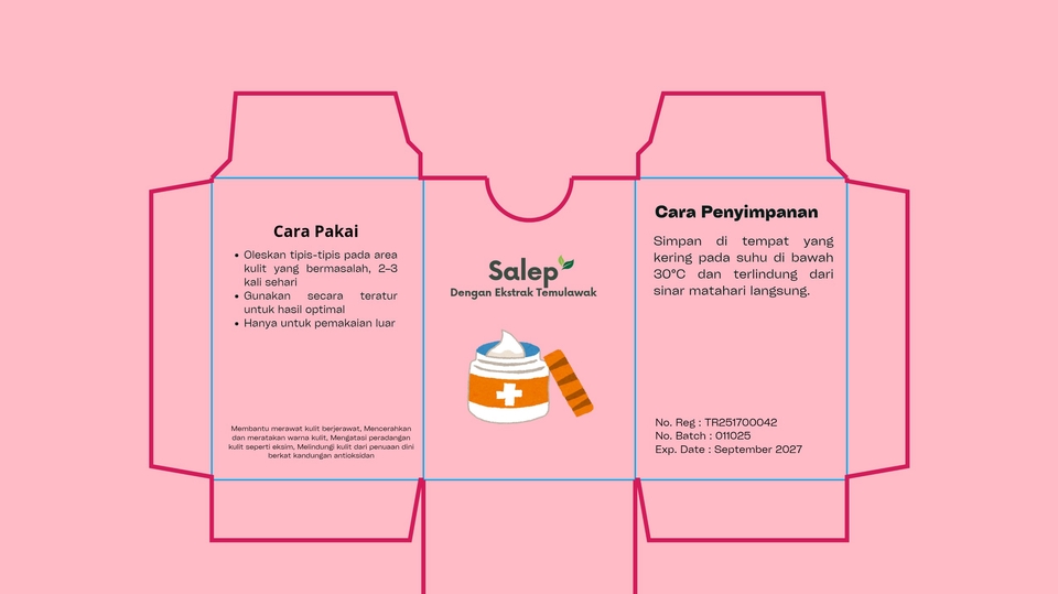 Contoh desain Kemasan produk