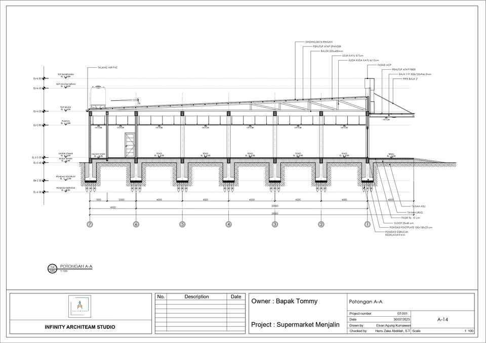 CAD Drawing - Jasa Pembuatan Gambar Kerja, CAD Drawing, Blueprint, Gambar Bestek, As built Drawing, Gambar IMB/PBG - 8
