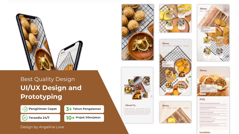 Jasa UI/UX Design untuk Website, Mobile App & Desktop Aplikasi - UI/UX Design and Prototyping Website/Mobile with Figma