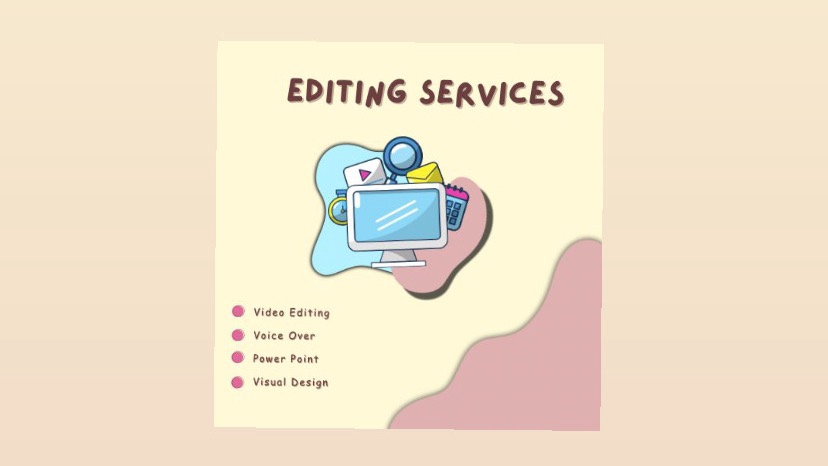 Jasa Lainnya di Desain Grafik - layanan editing