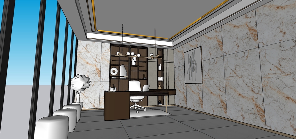 3D Rendering - JASA RENDER DESAIN 3 INTERIOR & EXTERIOR SKETCHUP ENSCAPE - 9