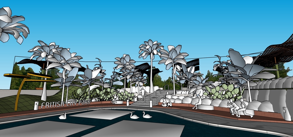 3D Rendering - JASA RENDER DESAIN 3 INTERIOR & EXTERIOR SKETCHUP ENSCAPE - 7