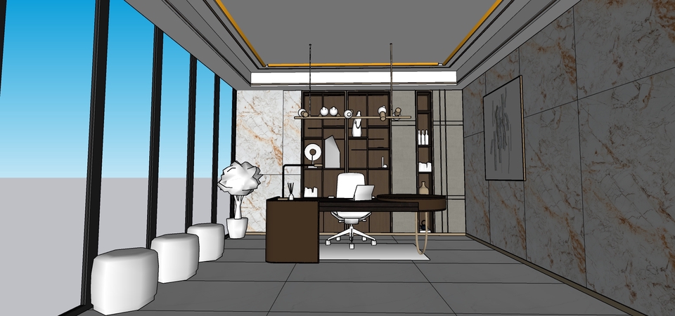 3D Rendering - JASA RENDER DESAIN 3 INTERIOR & EXTERIOR SKETCHUP ENSCAPE - 10