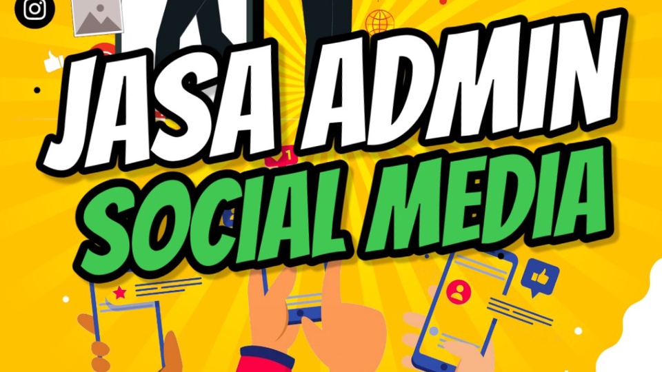Jasa Admin Social Media / Design Feed / Jasa Admin Sosial Media