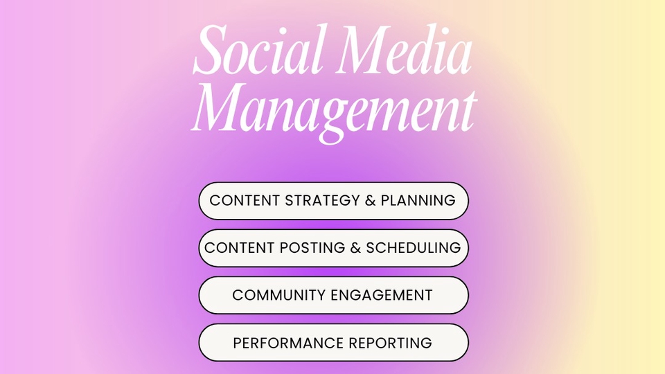 Social Media Management