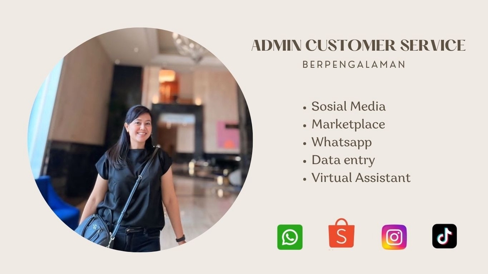 Jasa Customer Service & Balas Chat Pelanggan - ADMIN CUSTOMER SERVICE VIRTUAL ASSISTANT DATA ENTRY