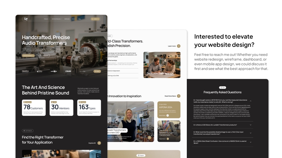 Detail Redesign UI Website
