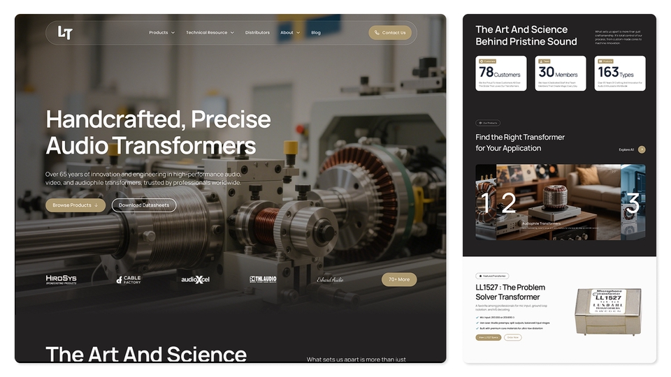 Hasil Redesign UI Website