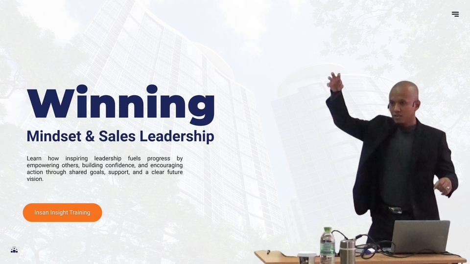 Training leadership sales untuk membangun mindset, produktivitas, dan performa tim tinggi.
