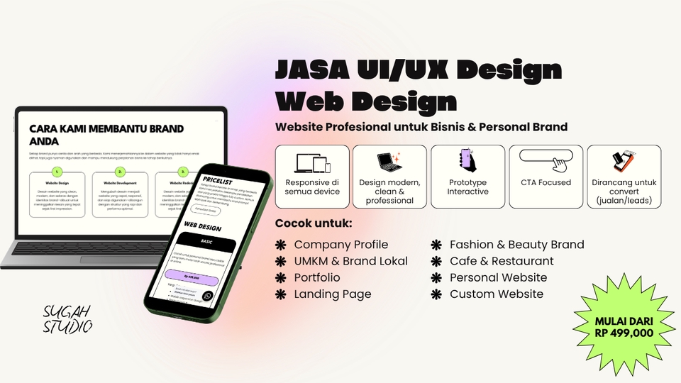 UI & UX Design - Jasa UI UX Design Website & Mobile App Modern dan Profesional - 3
