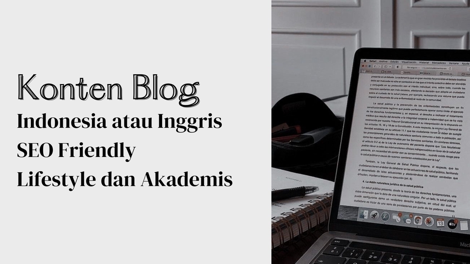 Jasa Blogger Sponsored Post & Content Placement - Penulisan Website/Konten Blog FREE Konsultasi Content Pillar, Tersedia Paket