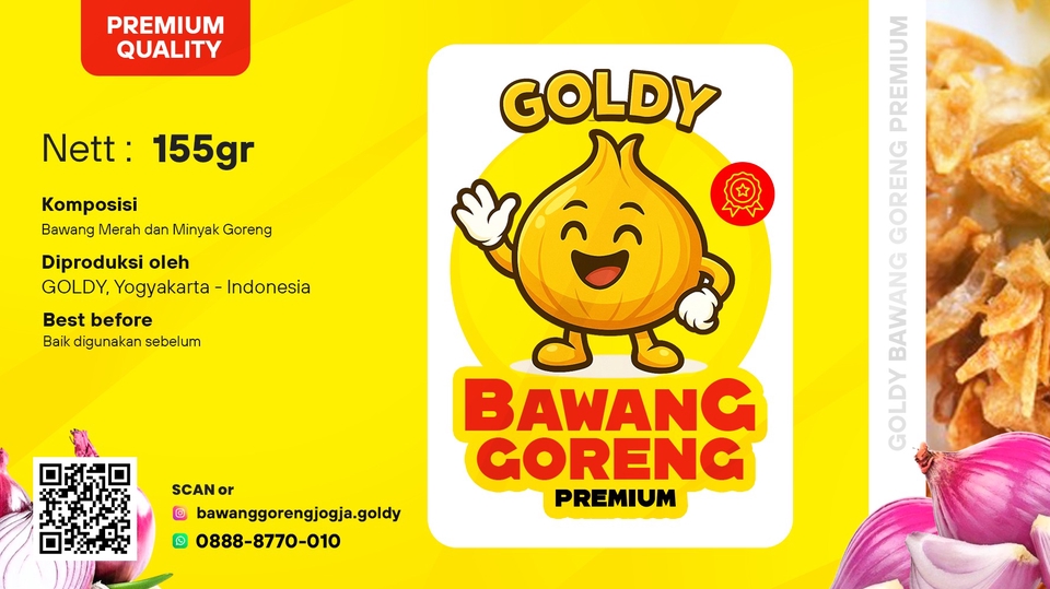 Jasa Desain Label / Stiker Berbagai Produk dan Makanan  - Desain Logo & Label Produk 